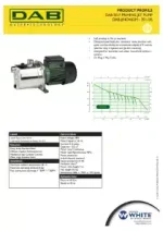 DAB JINOX62M Self Priming Jet Pump Data Sheet