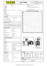 DAB JINOX82MP-18V Stainless Steel Self Priming Jet Pump With Pressure Switch Data Sheet