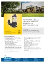 Davey Automatic Single Channel Sewage Pump