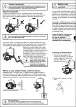 Davey Dynajet Installation & Operating Instructions