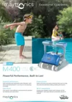 Dolphin M400 Robotic Pool Cleaner Smooth Surfaces- brocure image