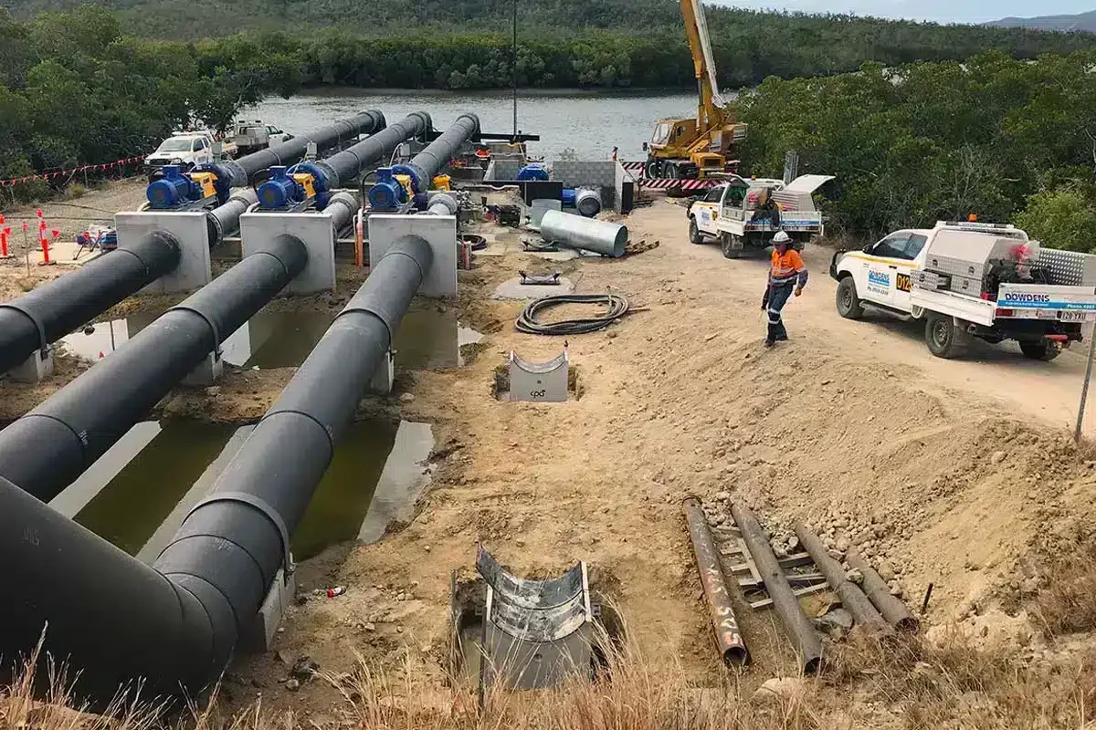 Salt Water Pumping Station