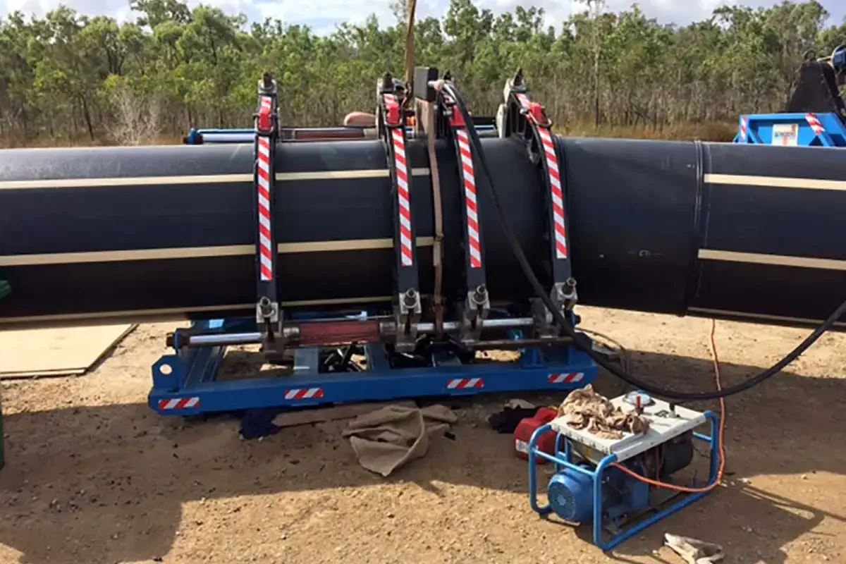 Large PVC Pipe Welding