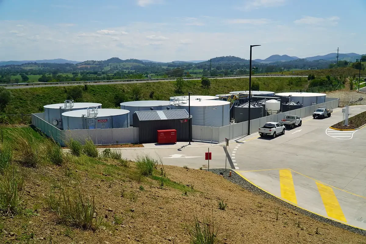 Service Station Water Treatment Plant