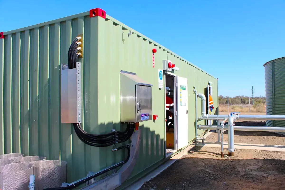 Underground Fire Suppression System