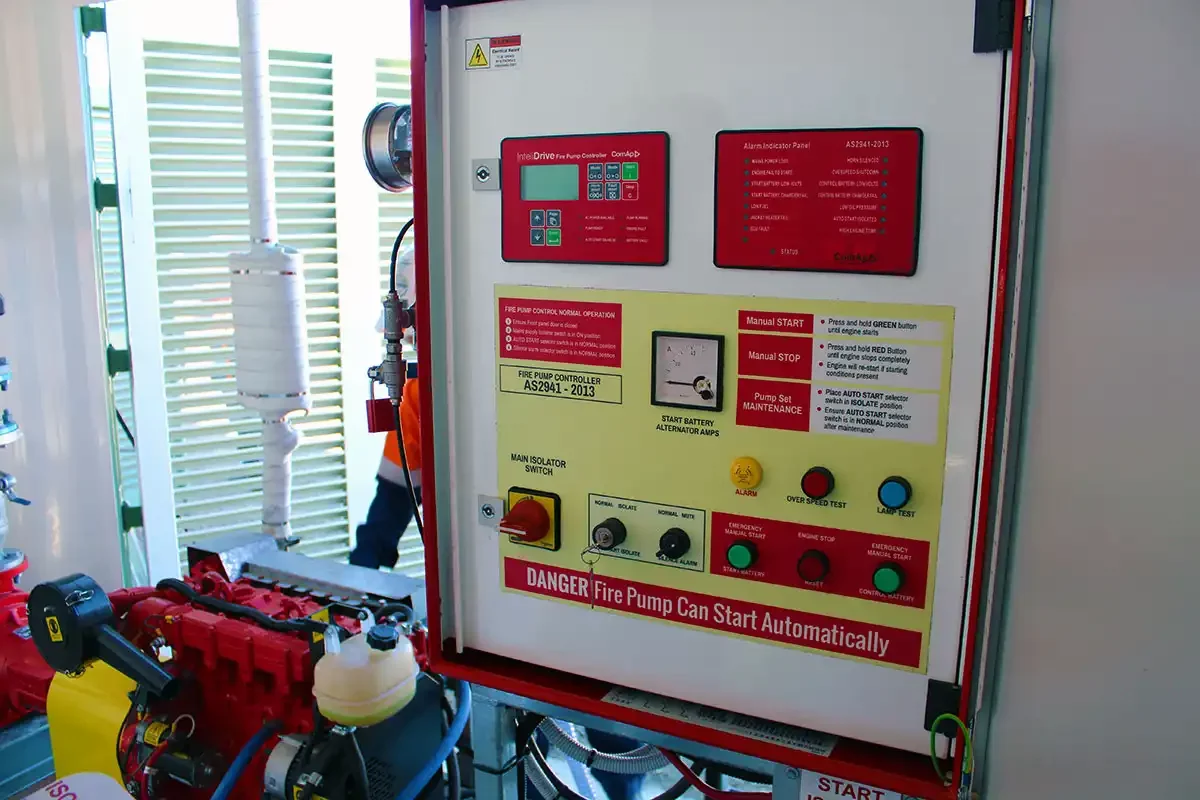 Fire Pump Control Station