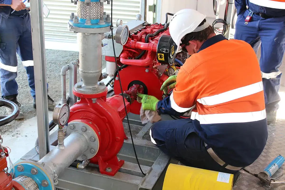 Commissioning Fire Pump