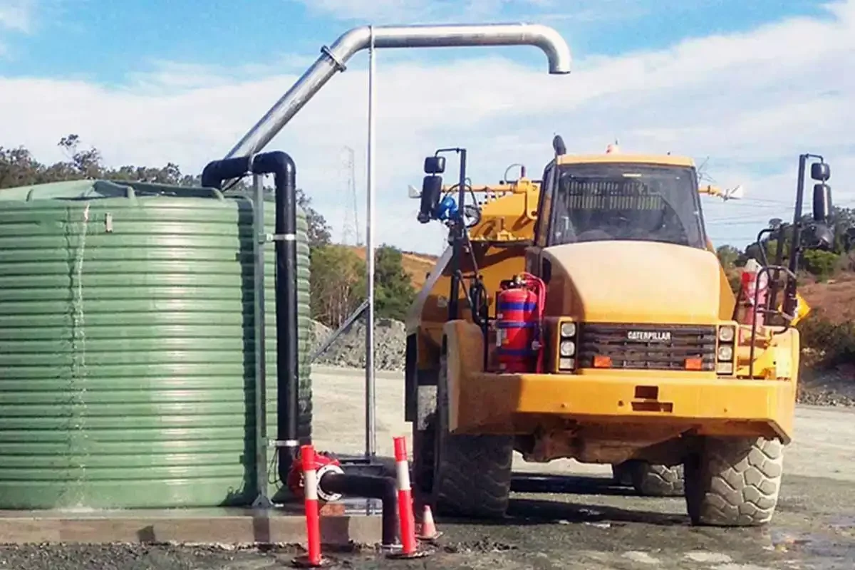 Mining Truck Fill Station