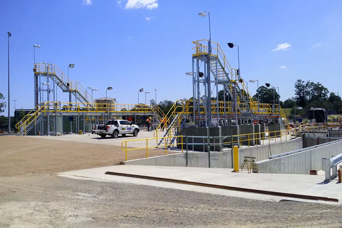Heavy Vehicle Wash Bay Construction