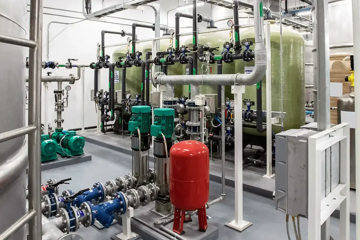 Industrial Water Softener System