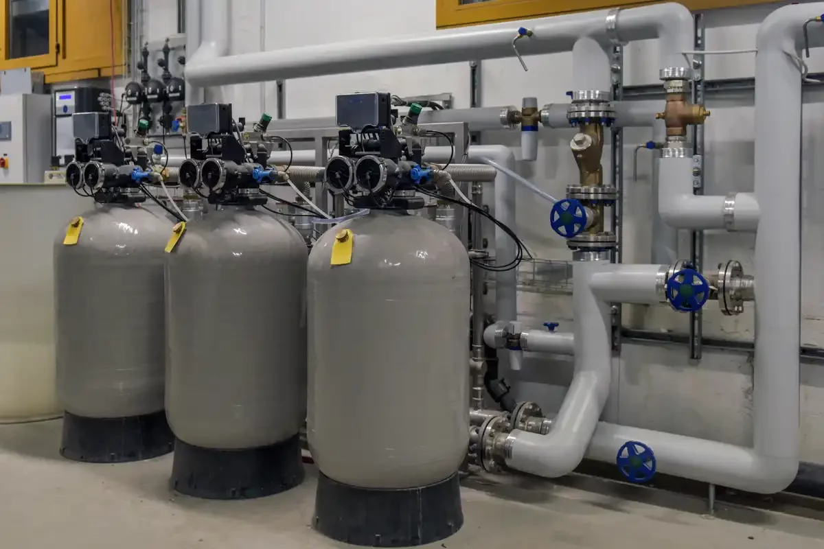 Industrial Water Softener System