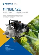 Onga Miniblaze Single Impeller Petrol Pump