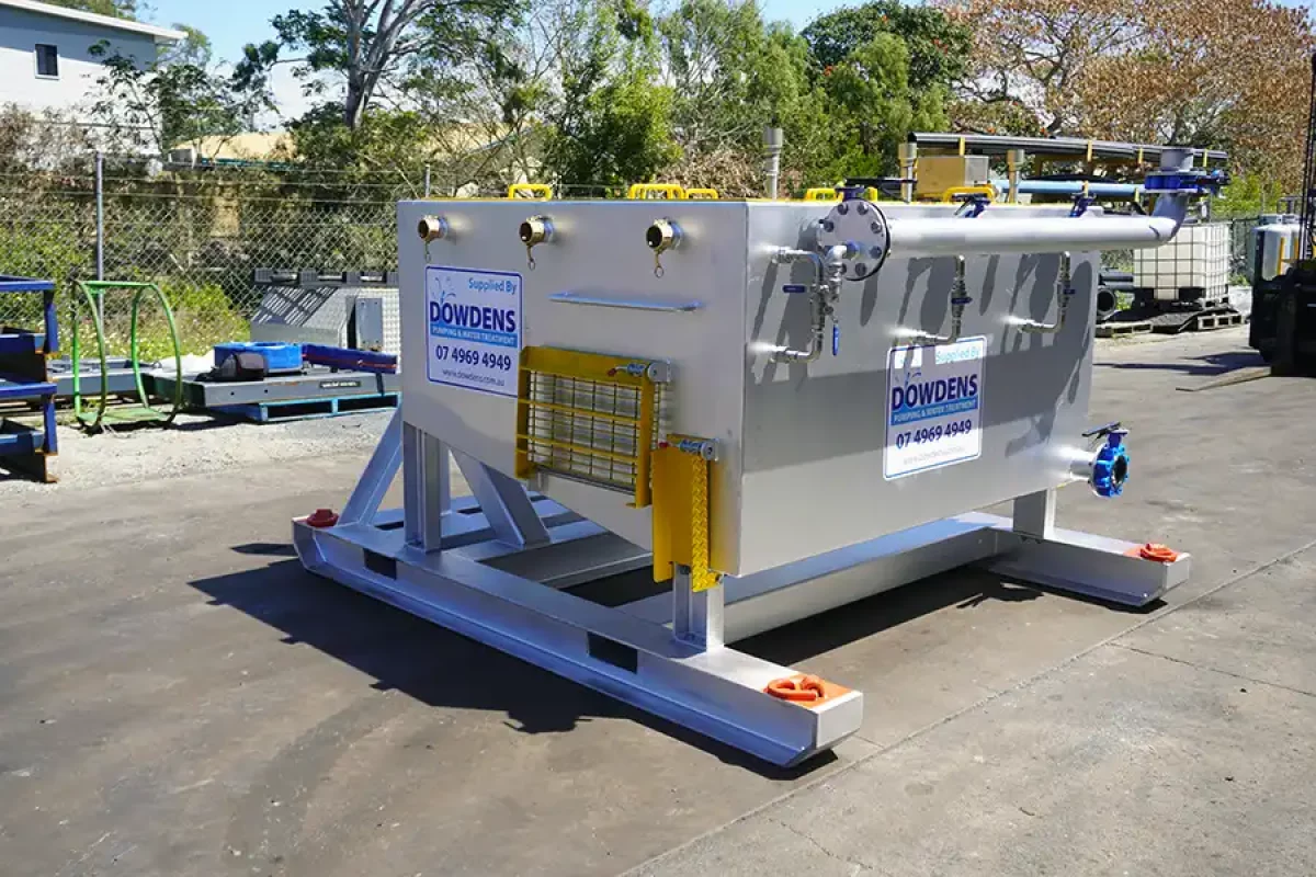 Underground Mine Site Pneumatic Dewatering Pod