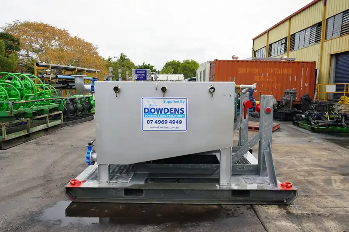 Underground Mine Site Pneumatic Dewatering Pod