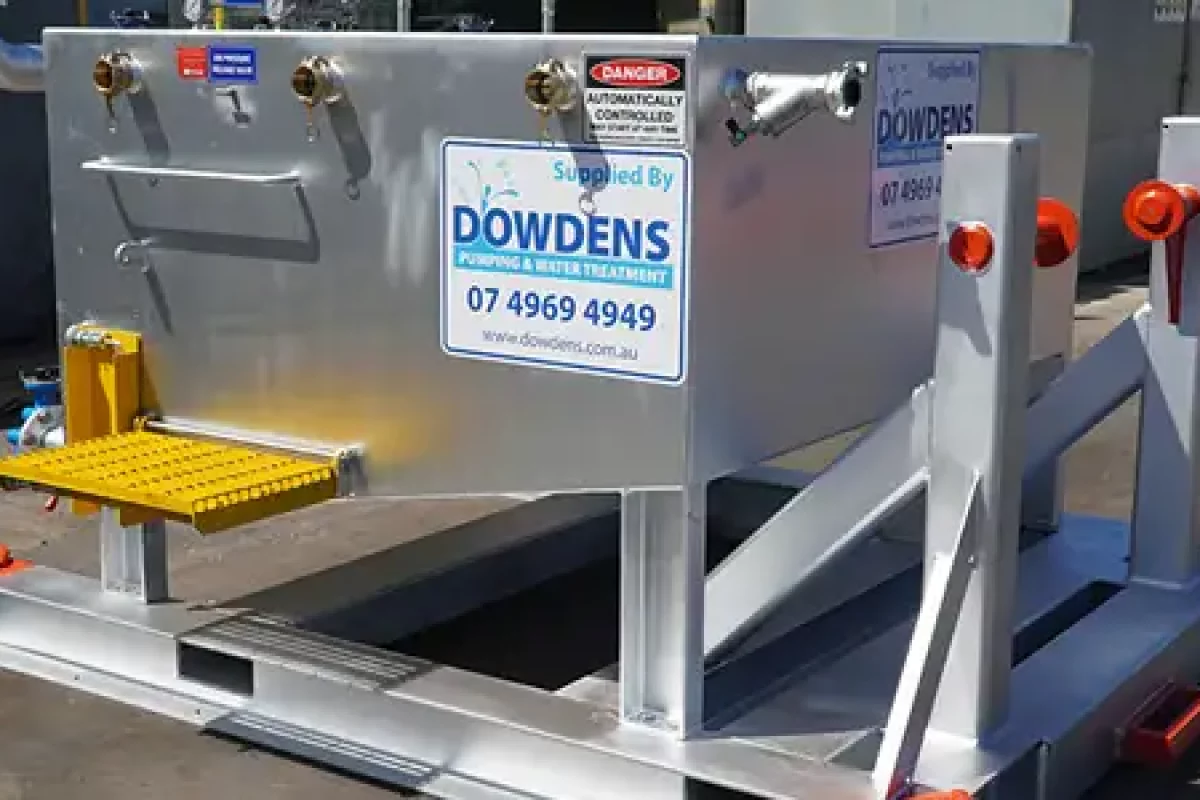 Underground Mine Site Pneumatic Dewatering Pod