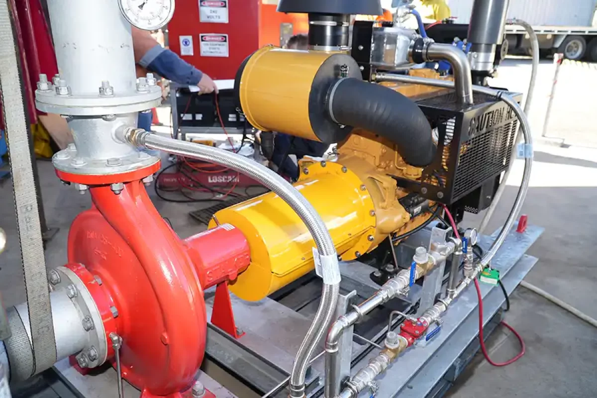 Diesel Skid Fire Pump Sets