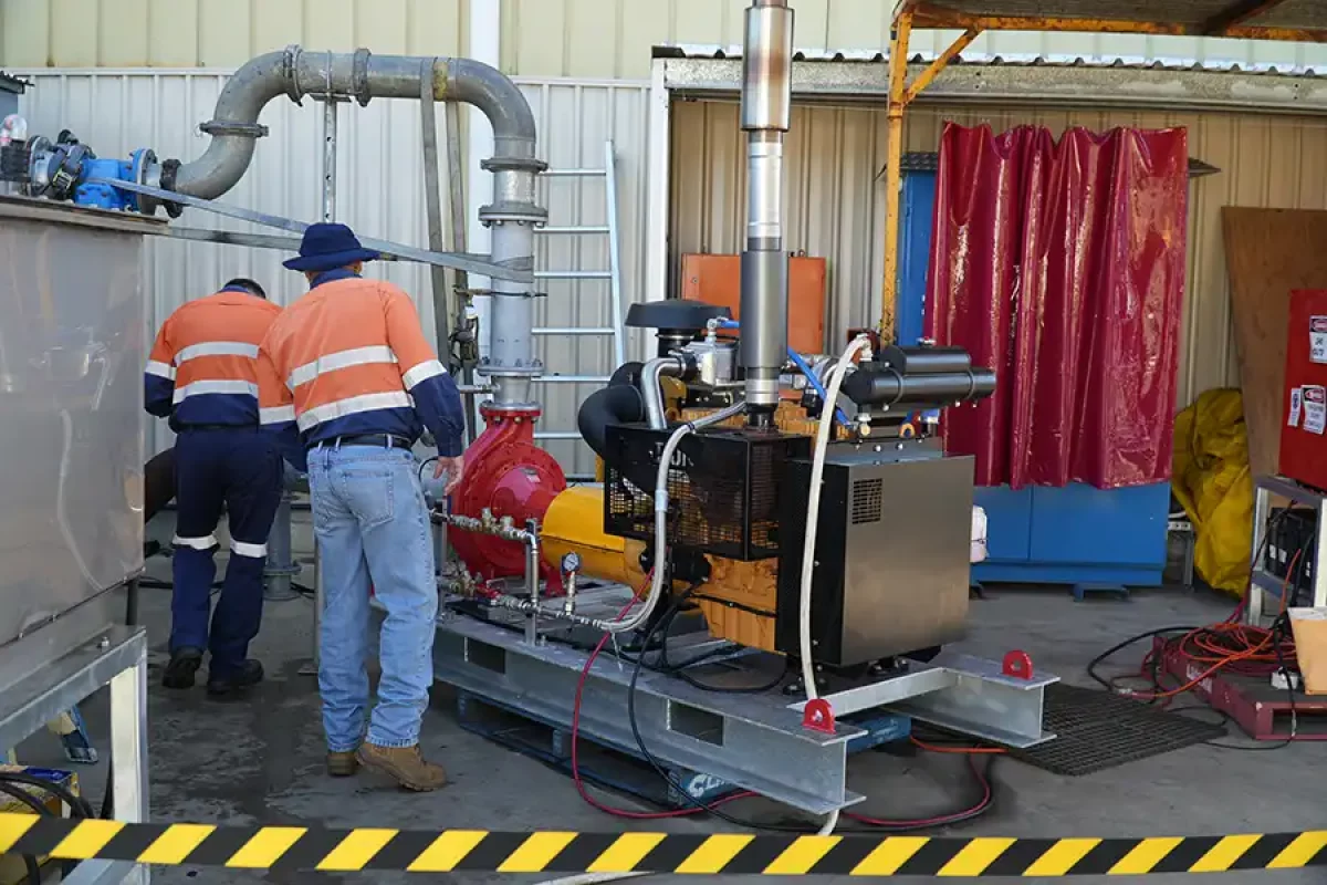 Diesel Skid Fire Pump Skid