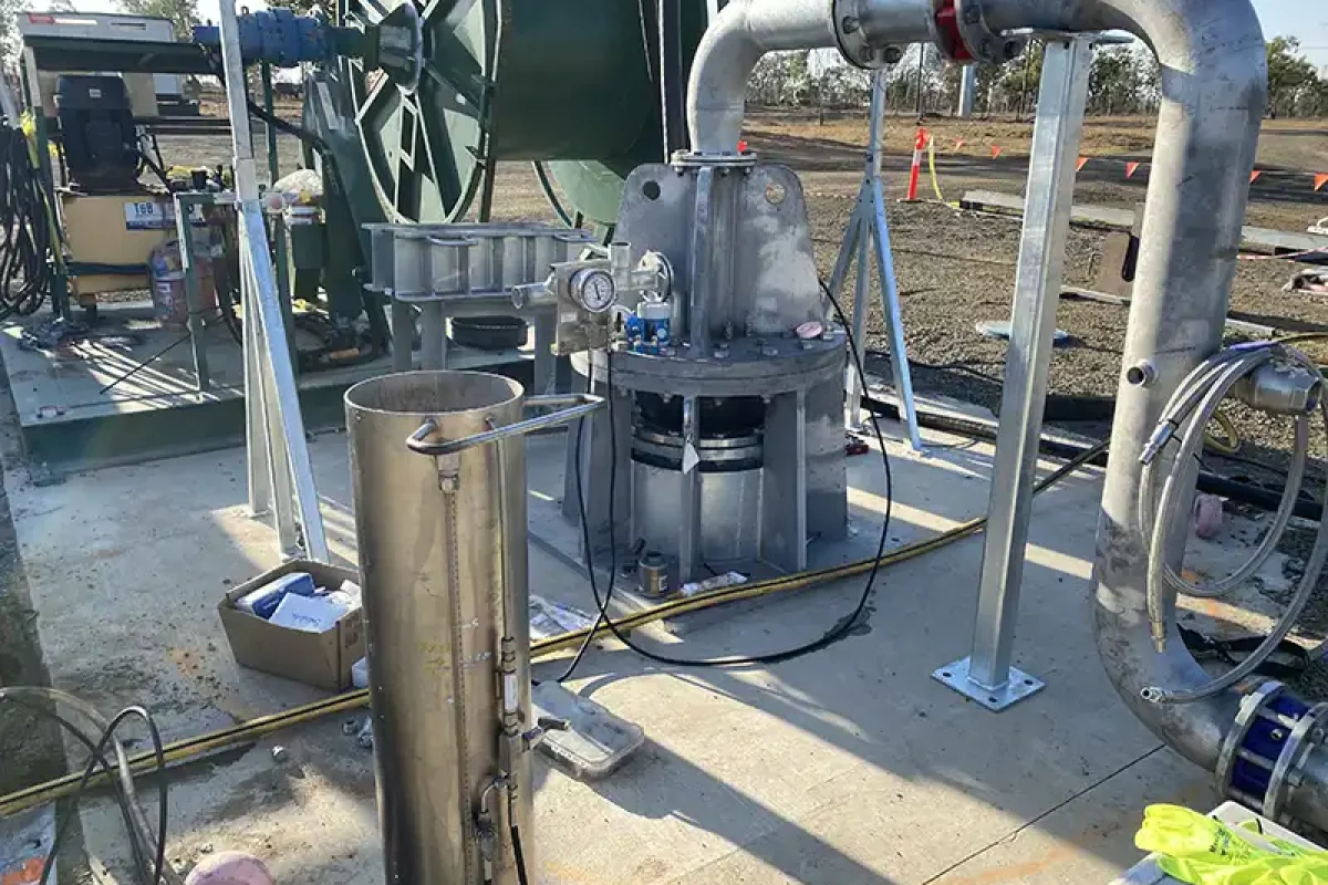 Mine Site Bore Water Pump Station