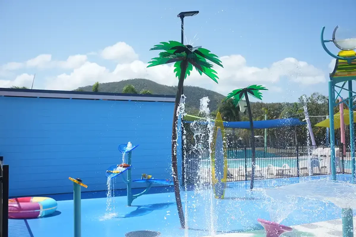 Water Park Ground Sprays