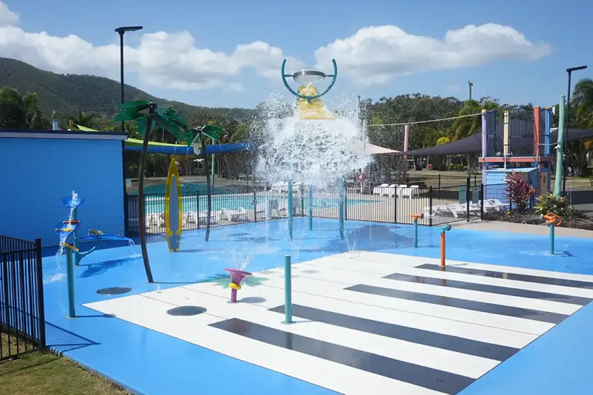 Water Park In Action