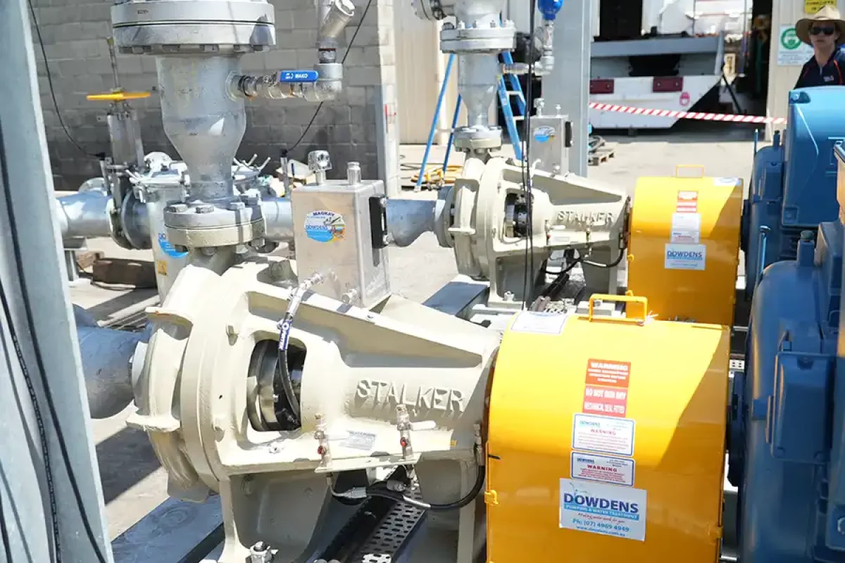 Pump Station Dual Stalker Pumps