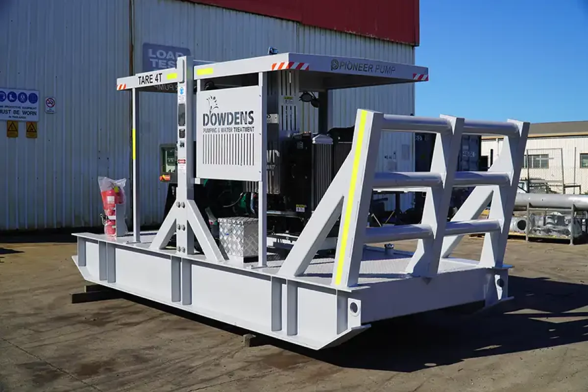 Coal Terminal Skid Based Diesel Pump System