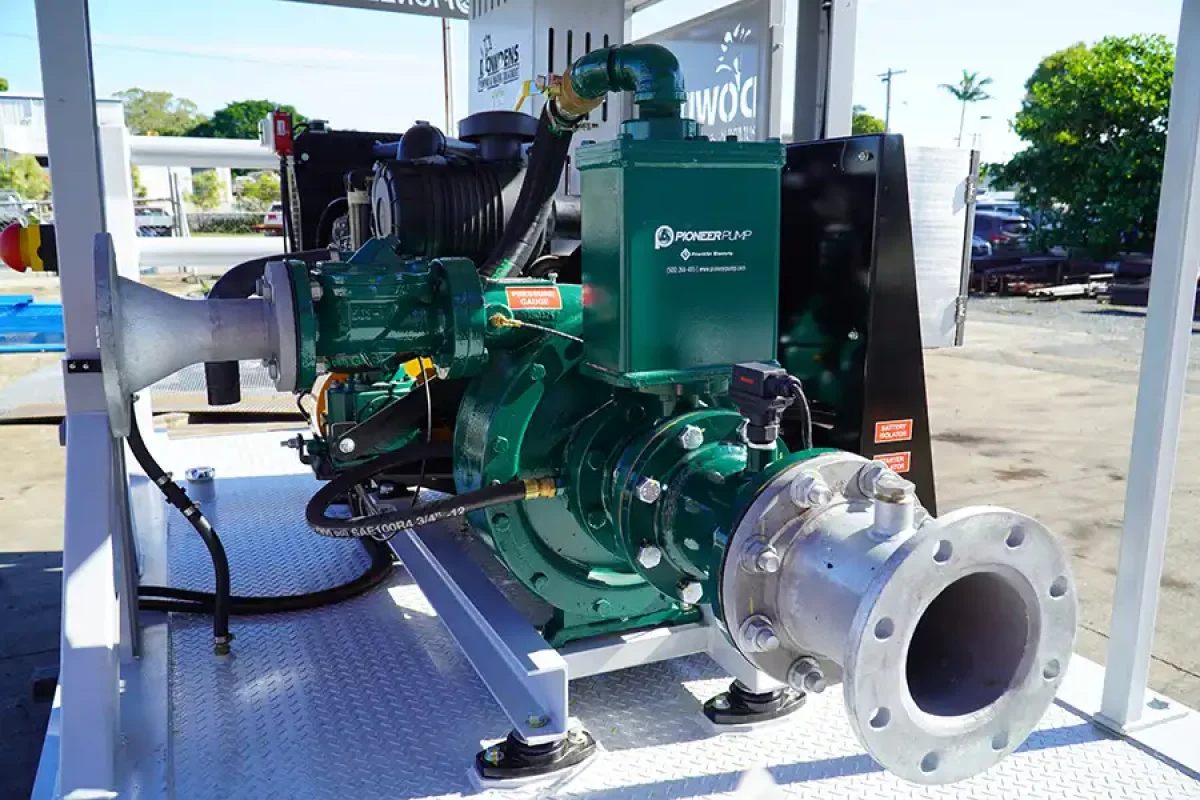 Skid Based Diesel Pump System