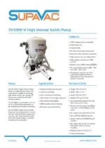 Supavac SV1000 V High Volume Solids Pump