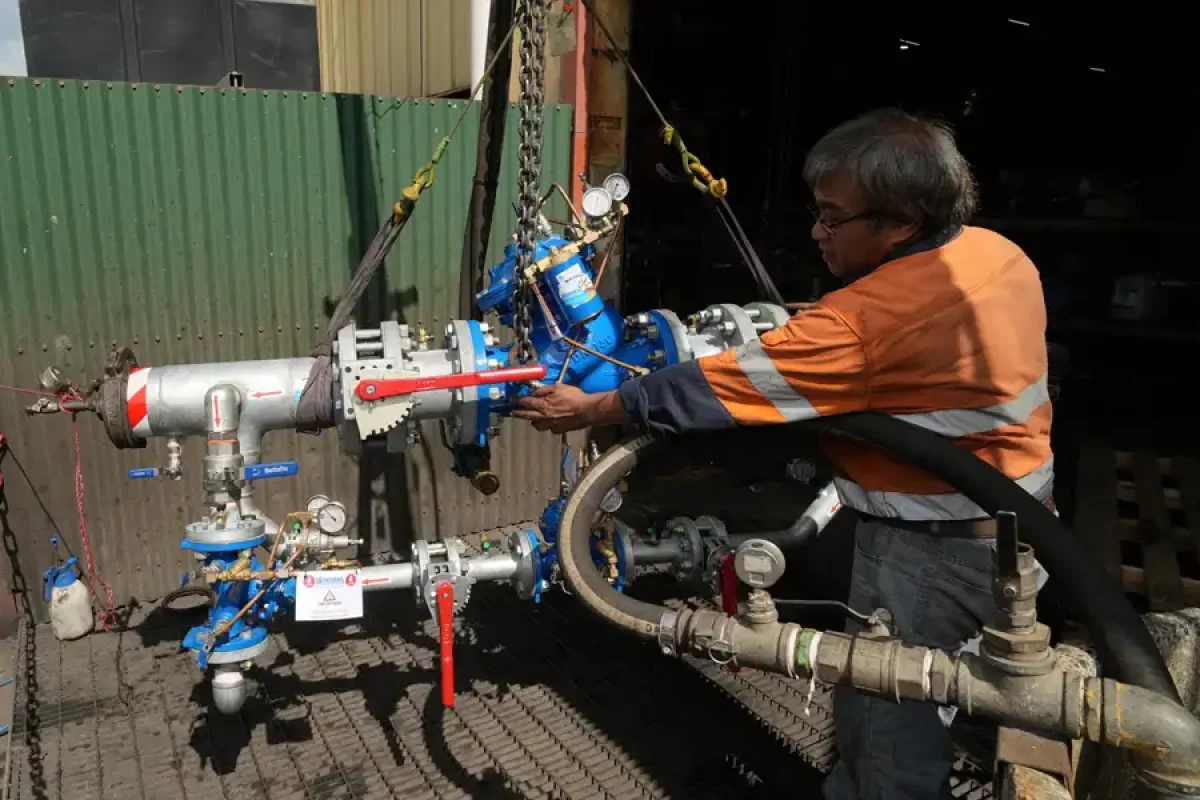 Testing Bermad Pressure Valve System