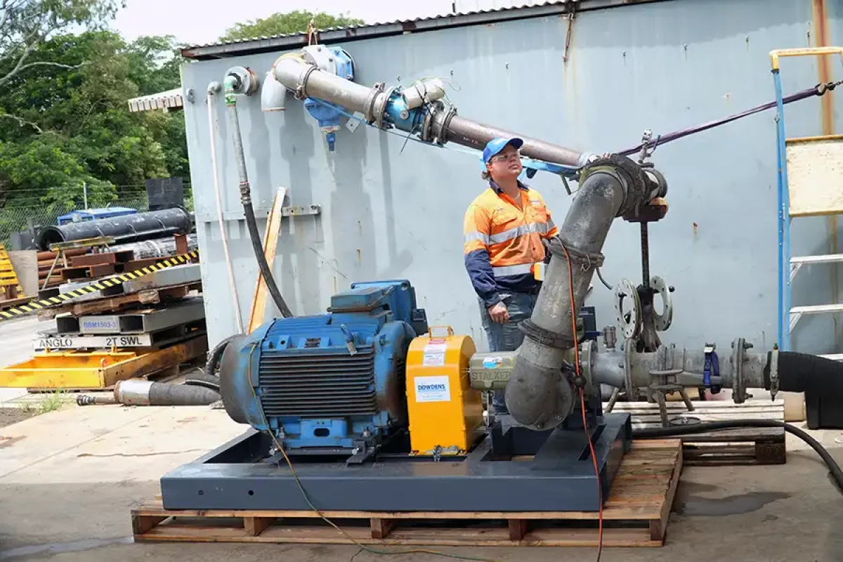 Testing Referbished Skid Based Pumping System