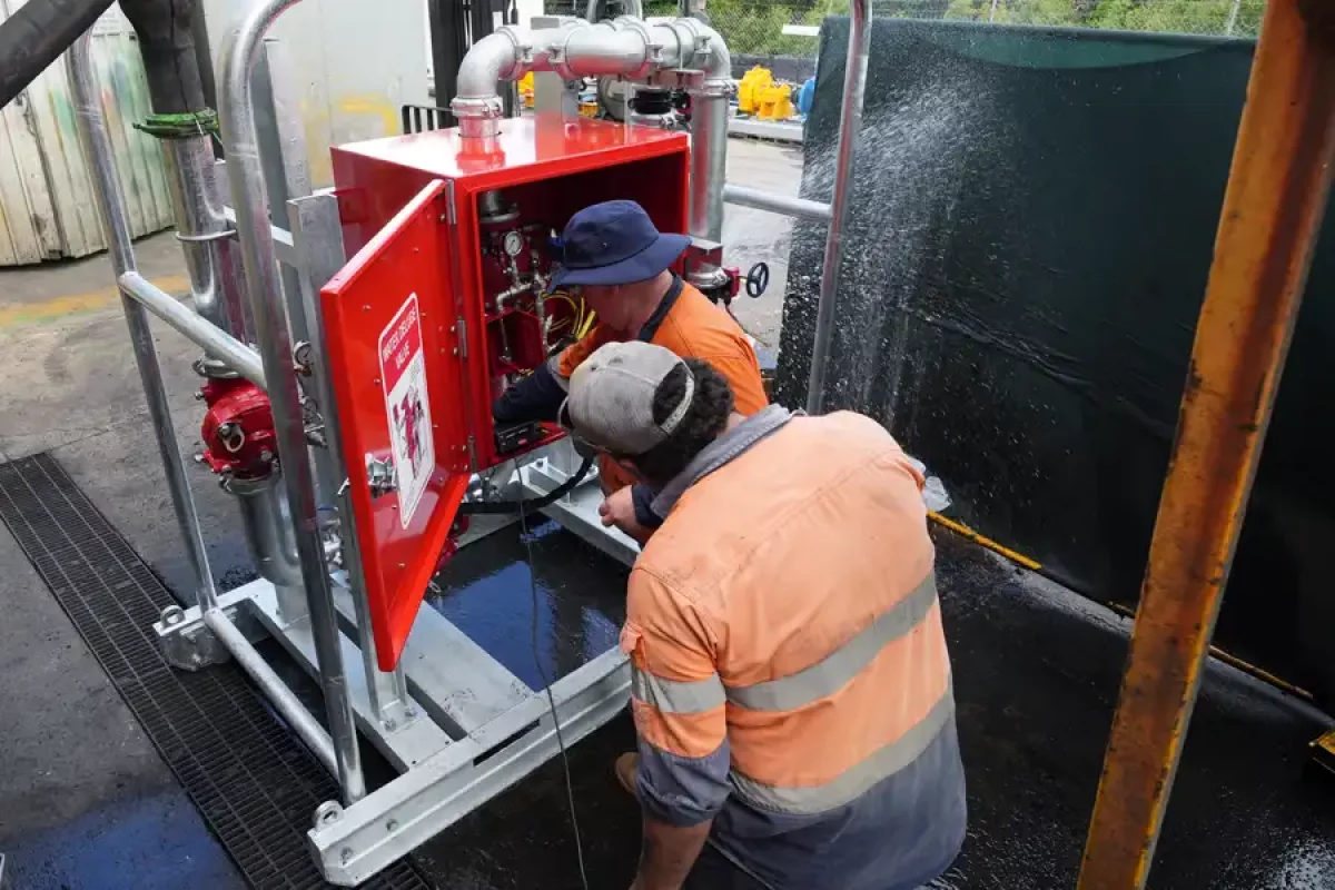 Testing Skid Based Fire Deluge System