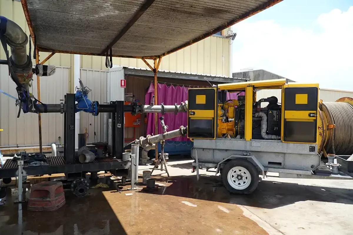Testing Trailer Based Deisel Pumping System