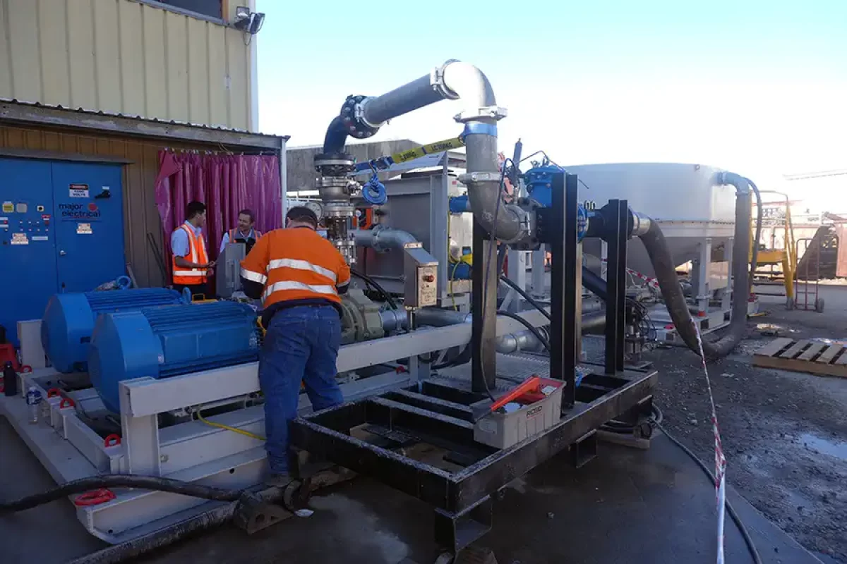Testing Underground Mine Site Dewatering System