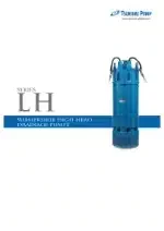 Tsurumi LH Series Submersible Drainage Pumps