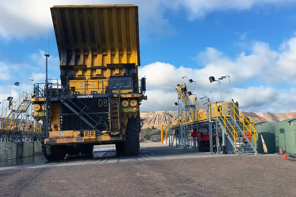 Mining Truck Washdown