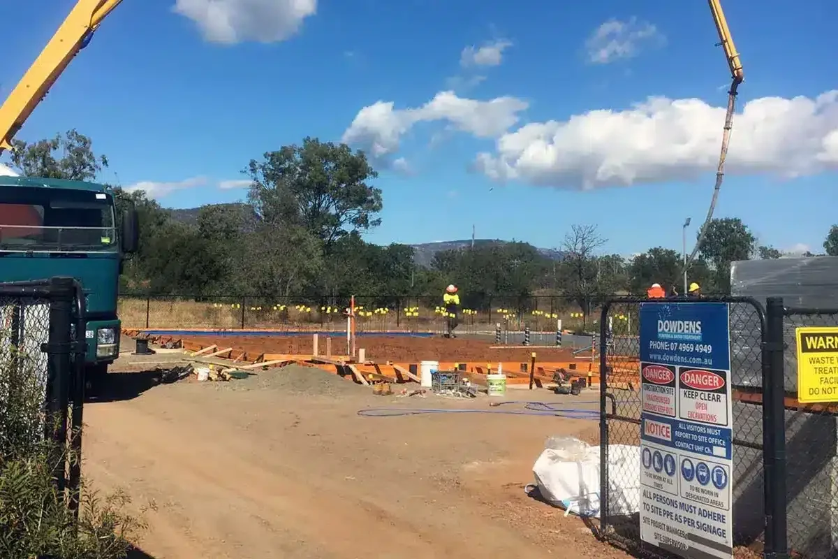 Sewage Treatment Plant Construction