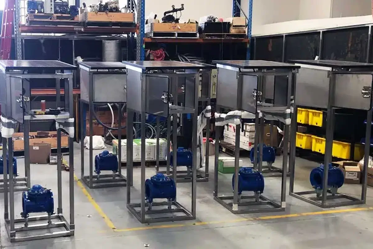 Remote Control Truck Fill Pump Stations Installed