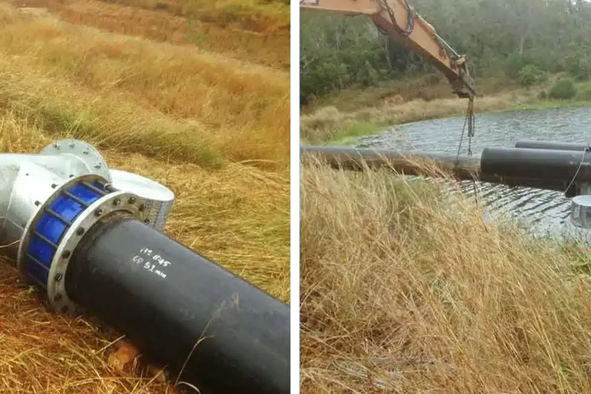 Pivot pipework installation