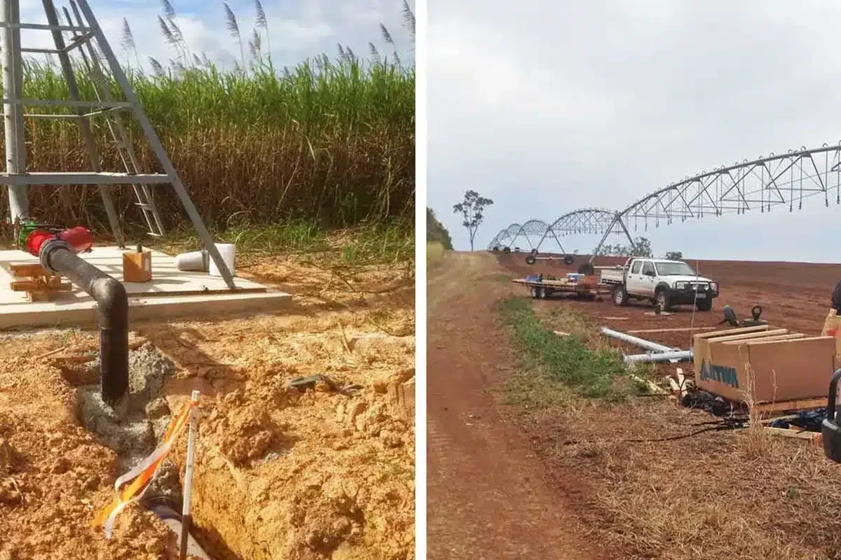 Valley Center Pivot Construction