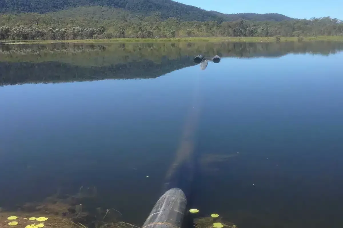 Pump System Floating Pontoon