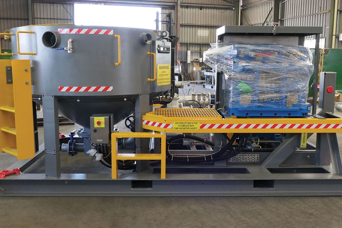 Dowdens In-house Engineered Dewatering Pods