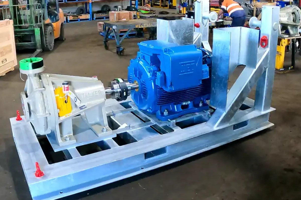 WEG Motor - Stalker Pump Precision Alignment