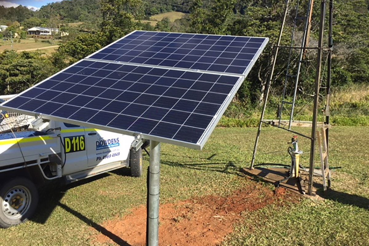 Private Residence Pumping Solar Bore Pump