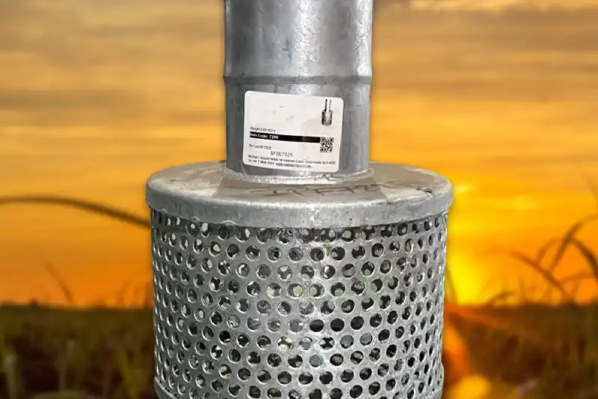 Galvanised Steel Suction Strainer