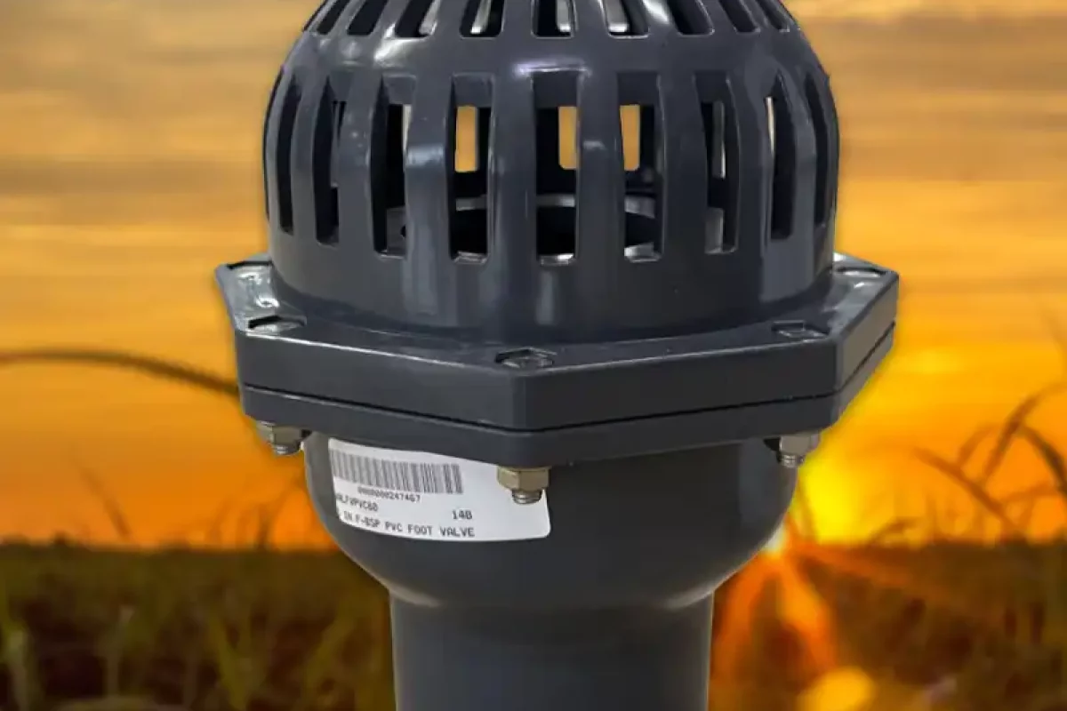 PVC Foot Valve with Strainer